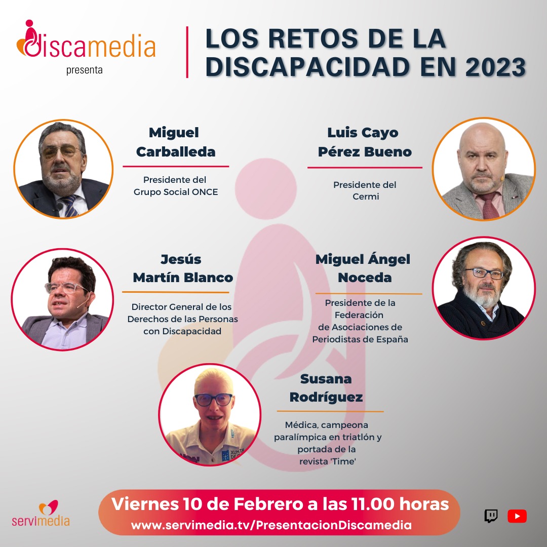 Diálogo de Discamedia sobre los Retos de la discapacidad para 2023