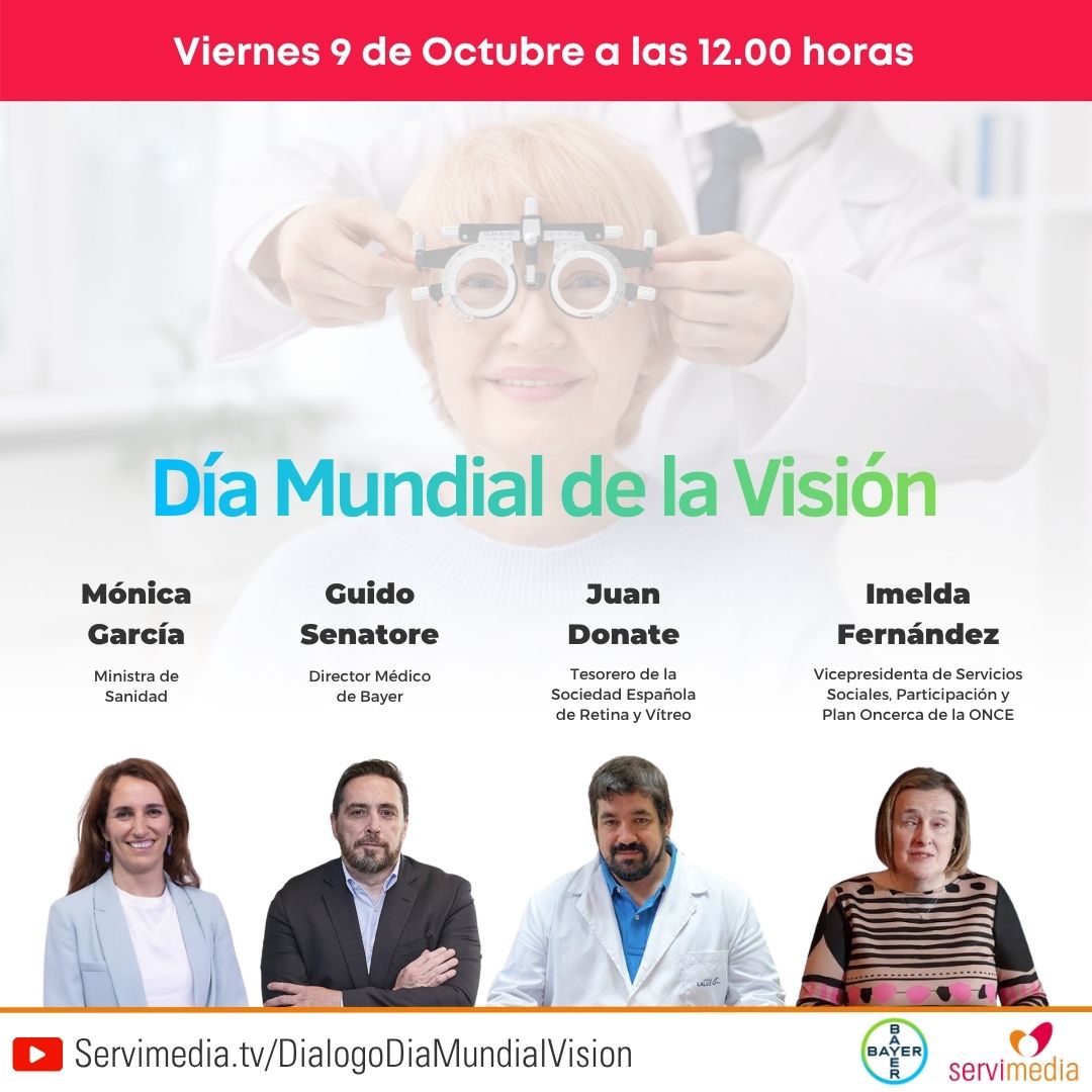 Cartel del diálogo sobre el Día Mundial de la Visión