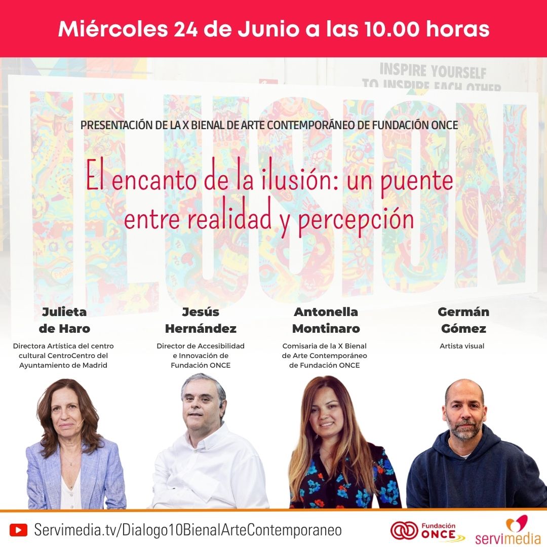 Cartel de la Presentación de la X Bienal de Arte Contemporáneo