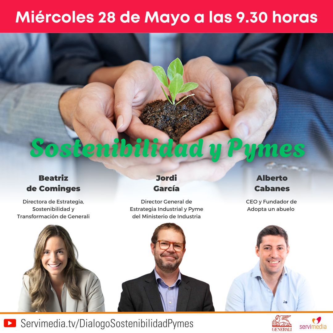Cartel del Diálogo sobre Sostenibilidad y Pymes