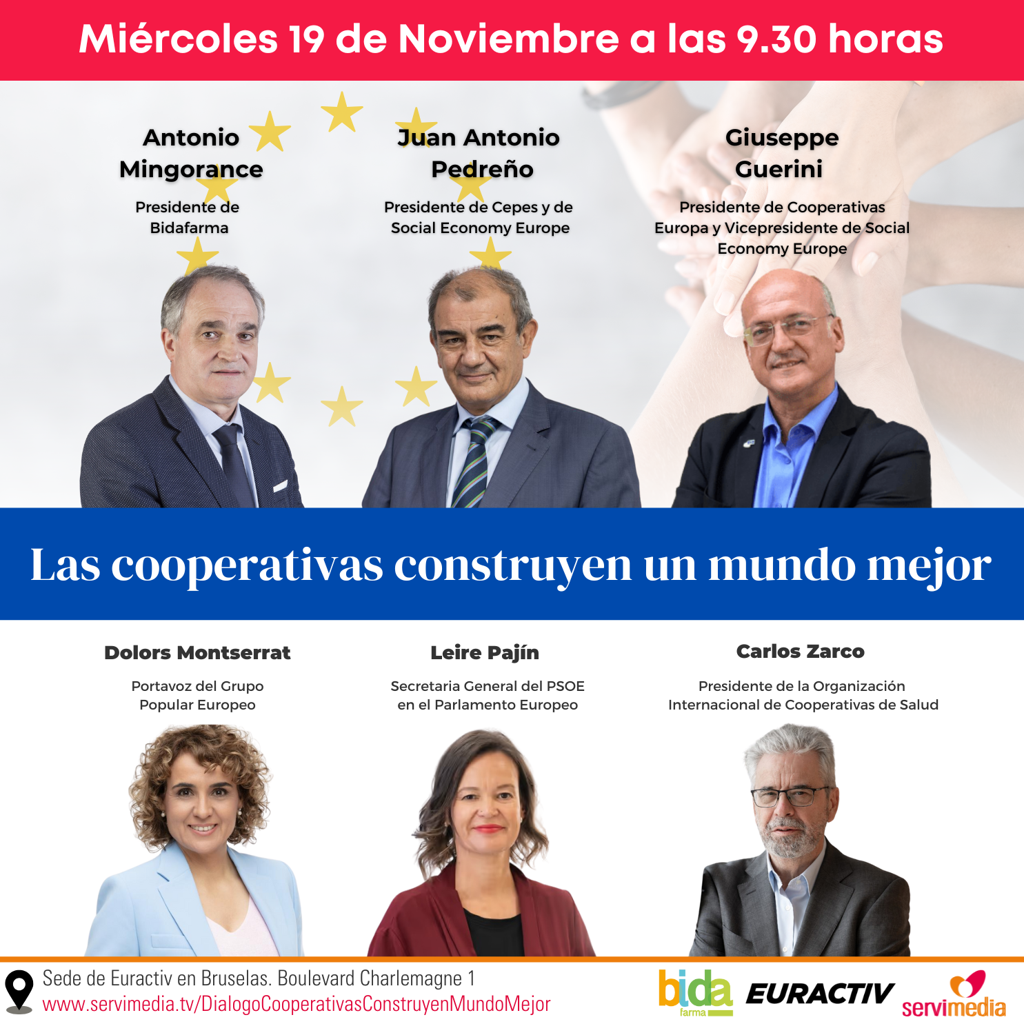 Diálogo sobre 'Las cooperativas construyen un mundo mejor'