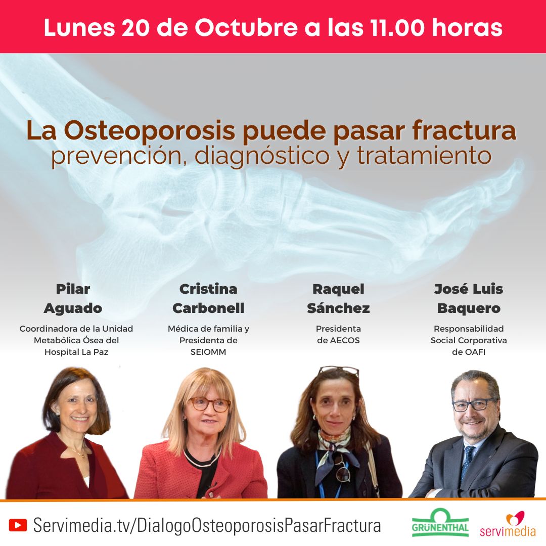 Cartel del Diálogo sobre Osteoporosis