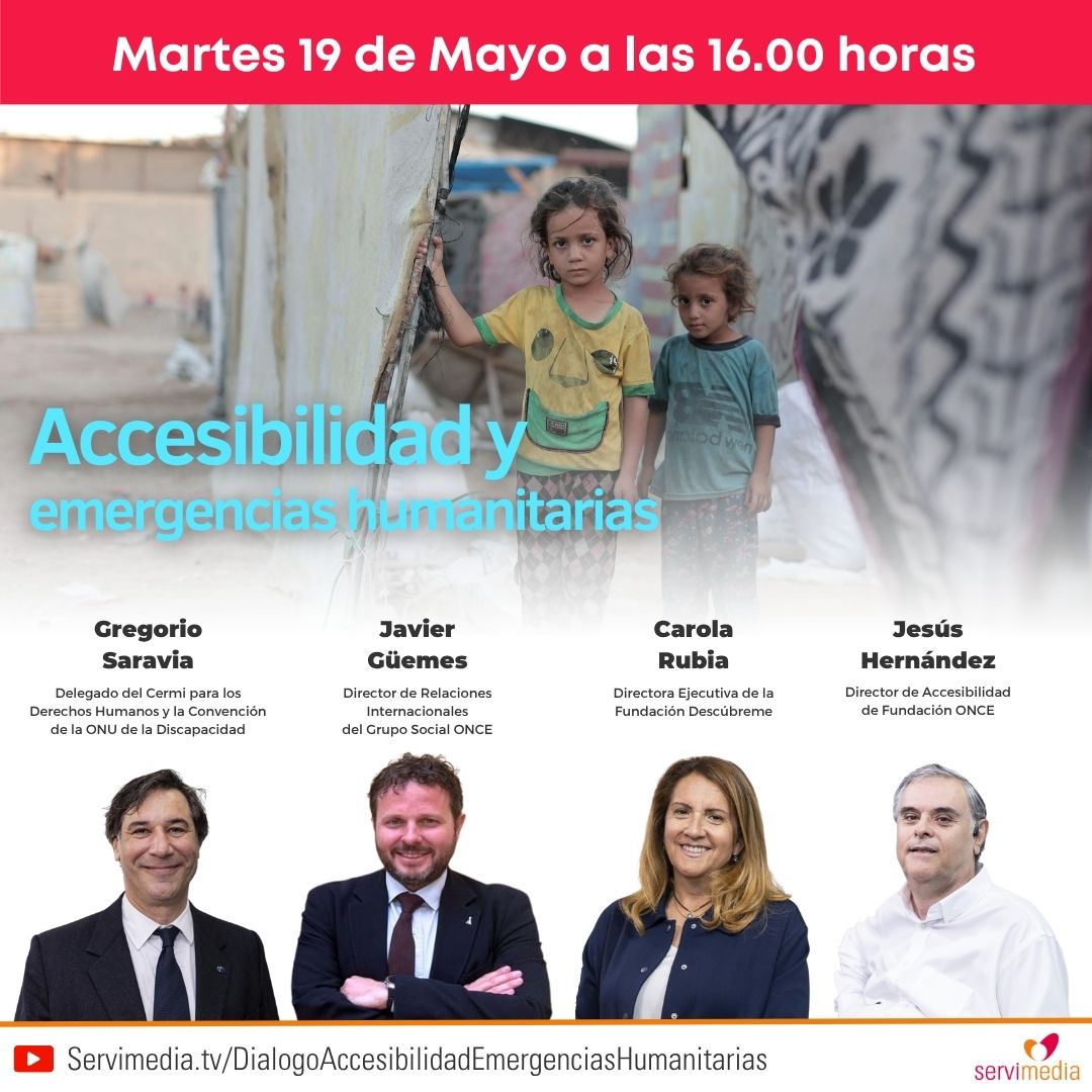 Diálogo sobre Accesibilidad y emergencias humanitarias