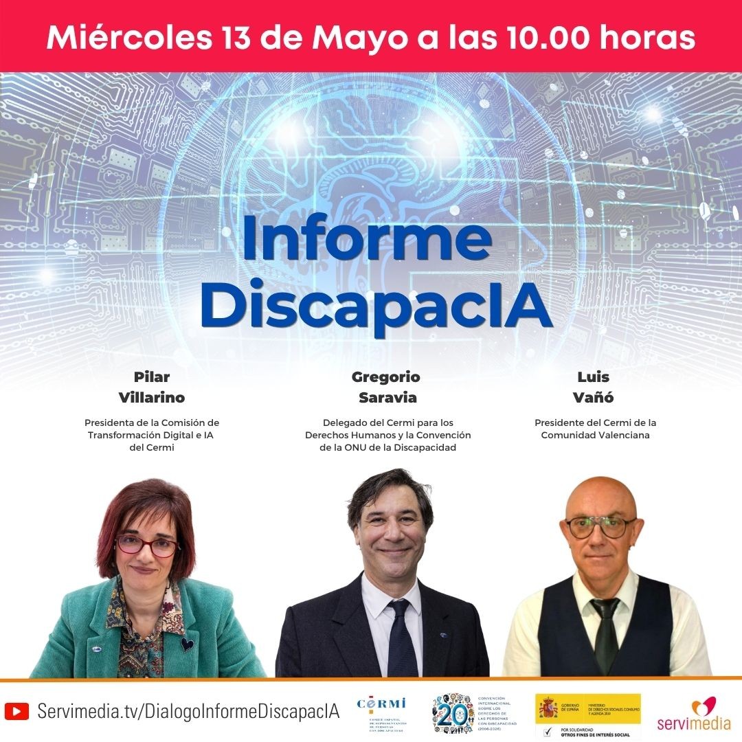 Diálogo sobre el 'Informe DiscapacIA'