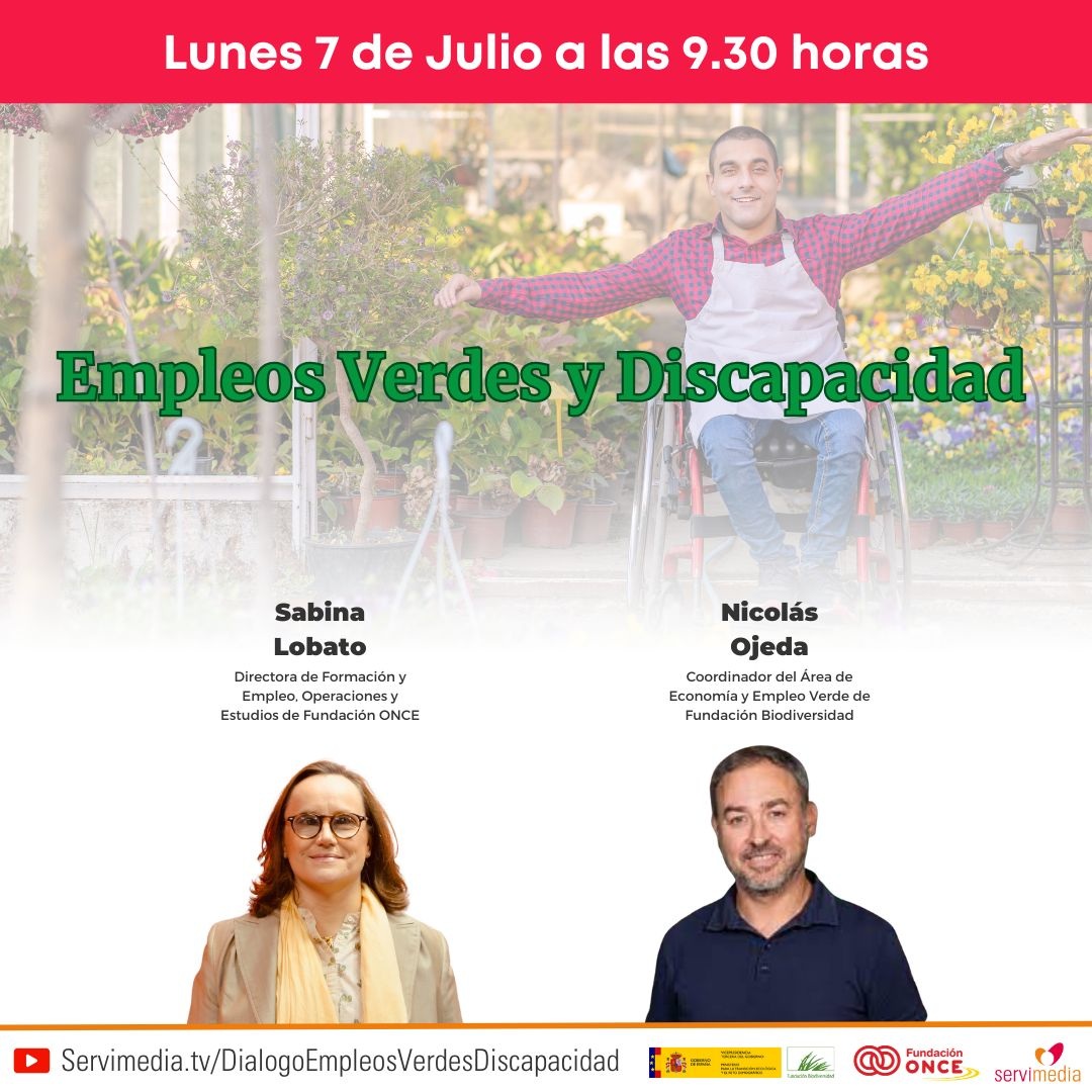 Diálogo sobre 'Empleos verdes y Discapacidad'