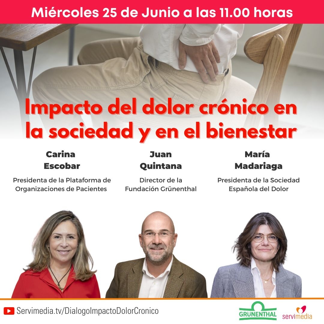 Diálogo sobre el 'Impacto del dolor crónico en la sociedad y en el bienestar'