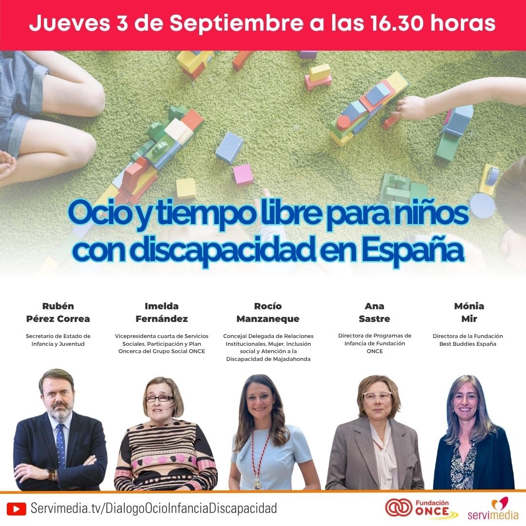 Diálogo sobre 'Ocio y tiempo libre para niños con discapacidad en España'