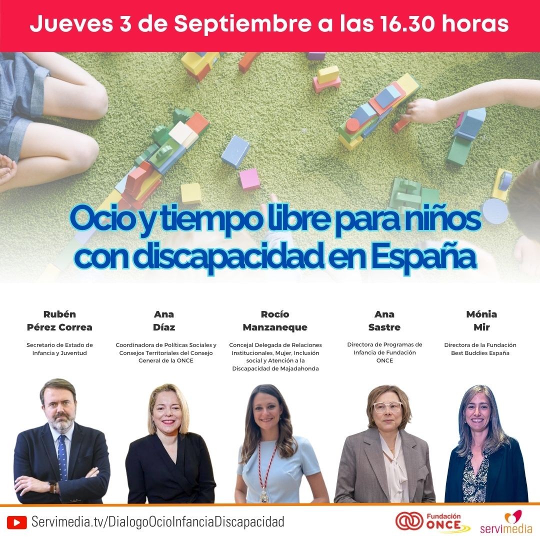 Diálogo sobre 'Ocio y tiempo libre para niños con discapacidad en España'