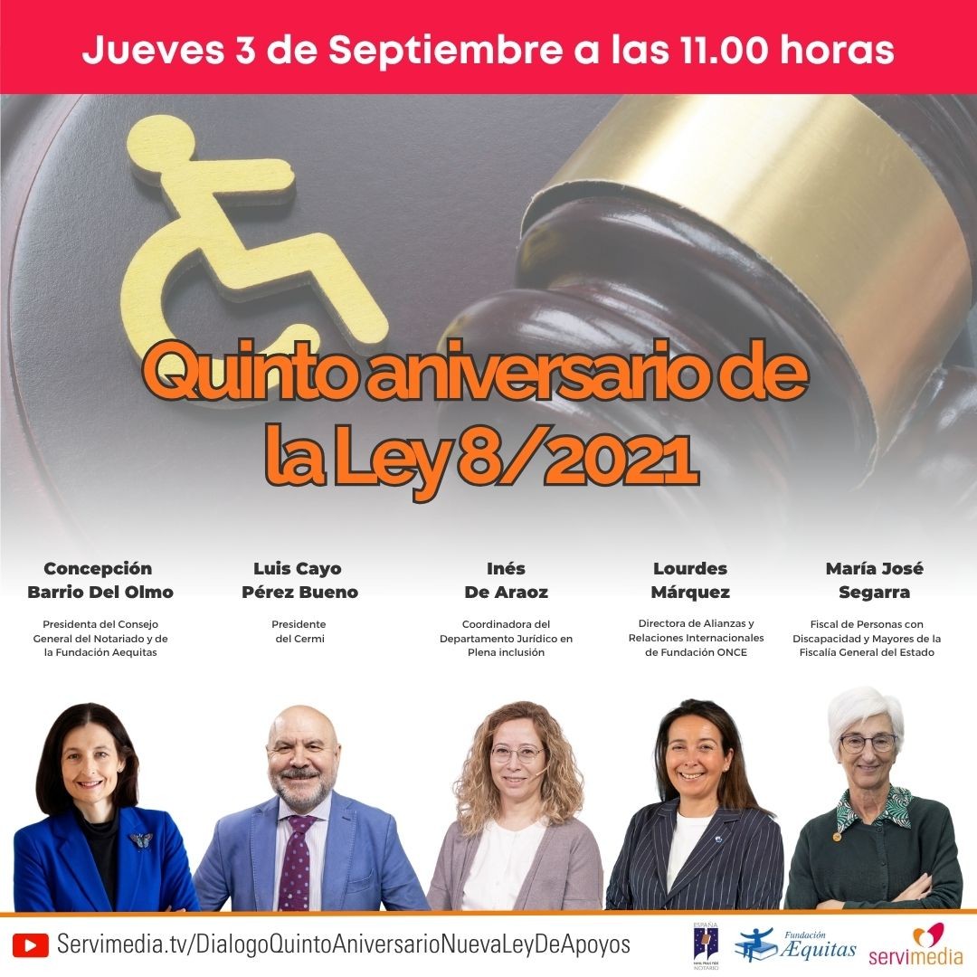 Diálogo sobre el 'Quinto aniversario de la Ley 8/202'