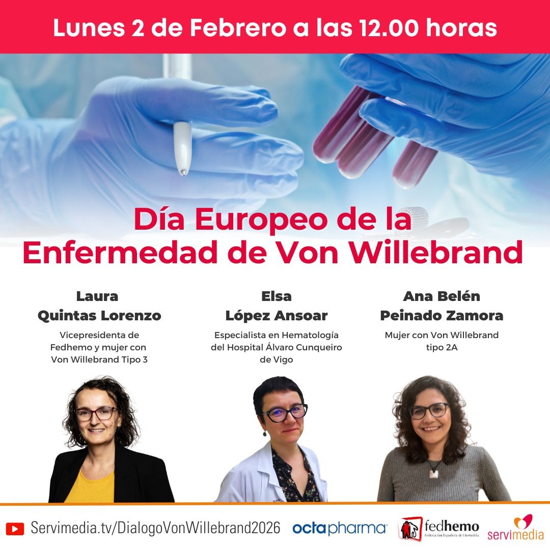 Diálogo sobre el 'Día Europeo de la Enfermedad de Von Willebrand'
