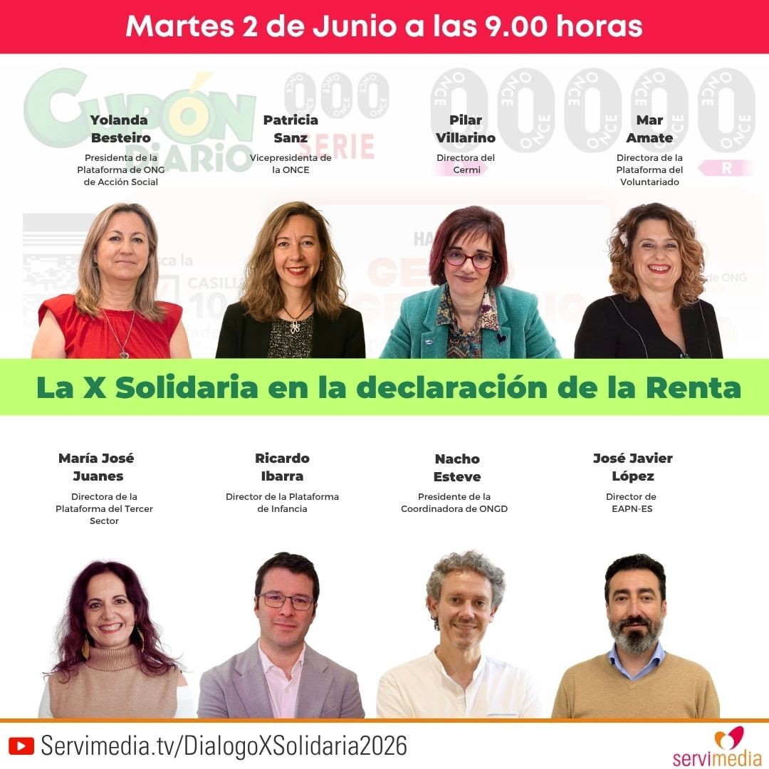 Diálogo sobre 'La X Solidaria en la declaración de la Renta'