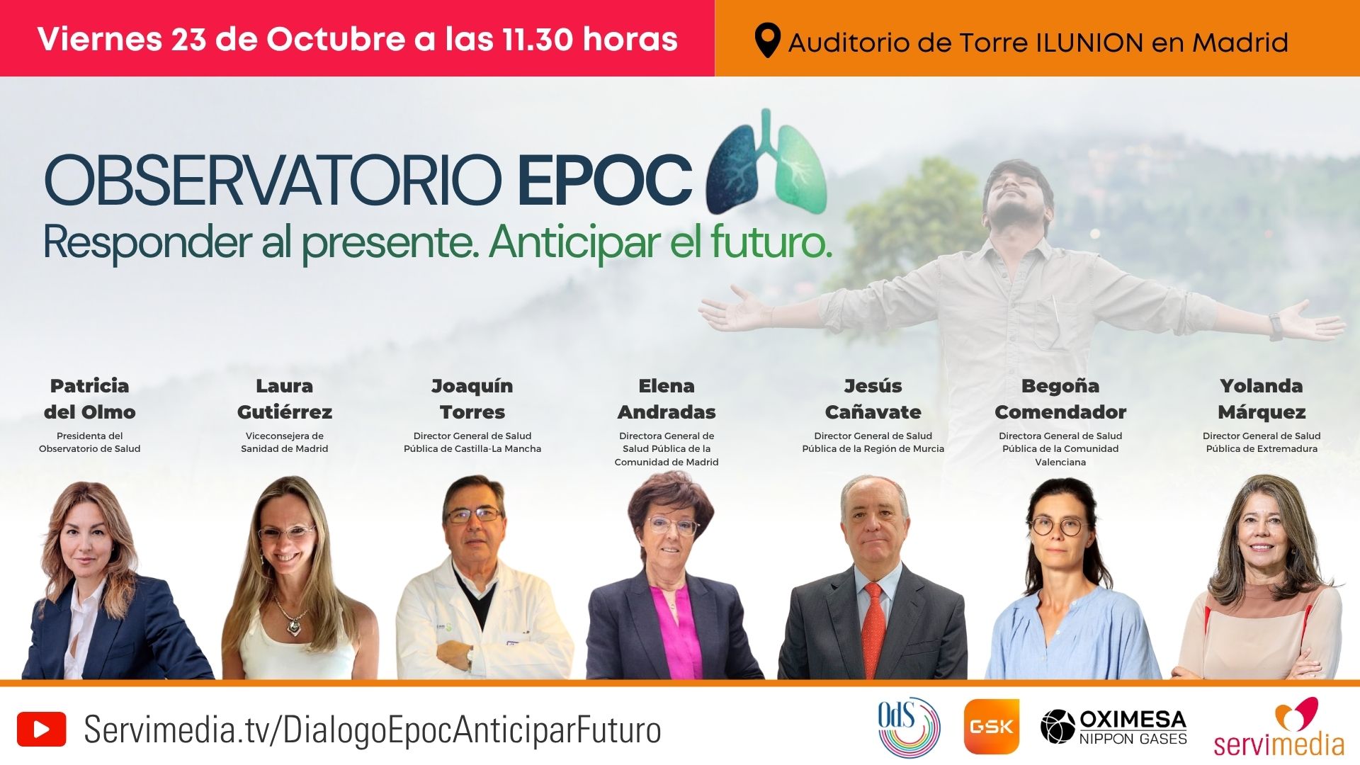 Cartel del diálogo sobre el Observatorio EPOC