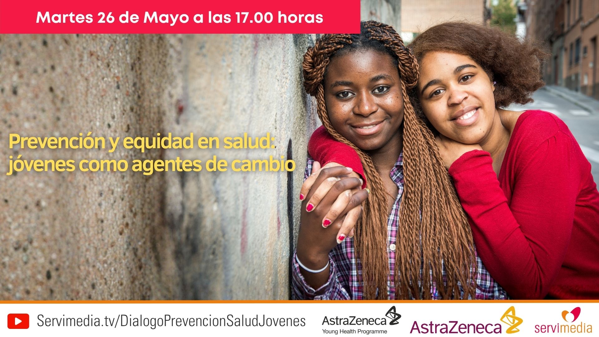 Diálogo sobre Prevención y equidad en salud: jóvenes como agentes de cambio