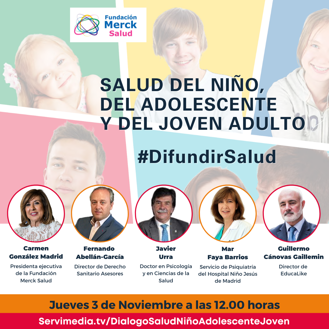 Cartel del Diálogo Salud del Niño, del Adolescente y del Joven Adulto