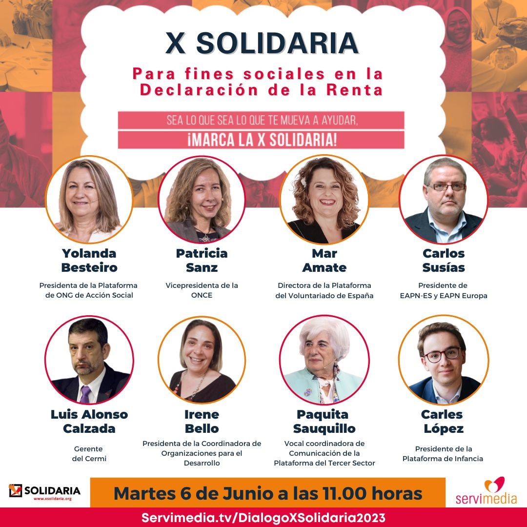 Diálogo sobre la X Solidaria en la Declaración de la Renta